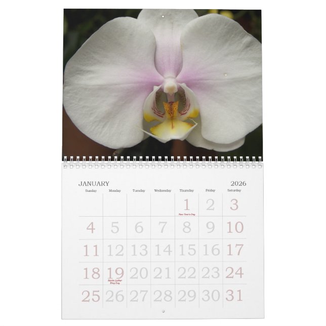 2009 blommor kalender (Jan 2026)