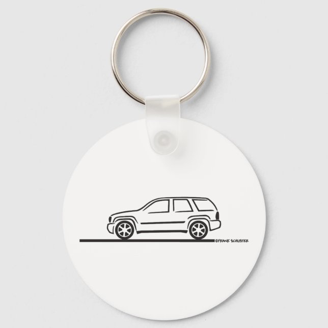 2009 Chevy Trailblazer SS Nyckelring (Framsida)