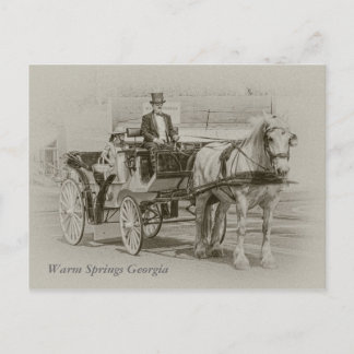 2009 eller 1909?, Warm Vår Georgia Vykort