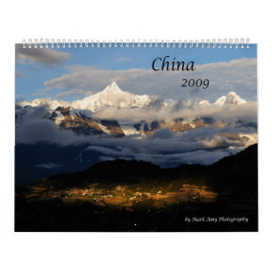 2009 kalender - bilder av chinan