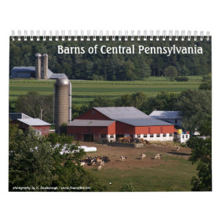 2009 - Ladugårdar av centralen Pennsylvania Kalender