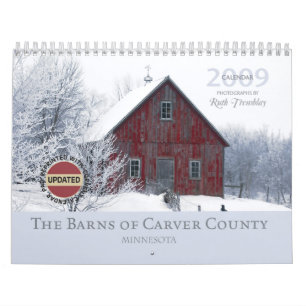 2009 ladugårdar av den Carver County Kalender