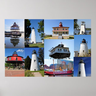 2009 Maryland Lighthouse-utmaning Poster