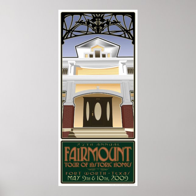 2009 - Poster för Fairmount Home Tour (Framsidan)