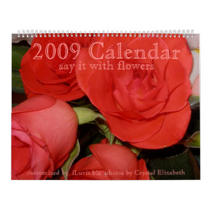 2009 skräddarsy kalender - något att säga det m