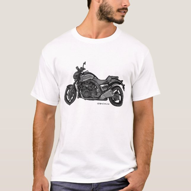2009 V-Max w/Logo Tee Shirt (Framsida)