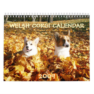 2009 walesiska Corgikalender Kalender