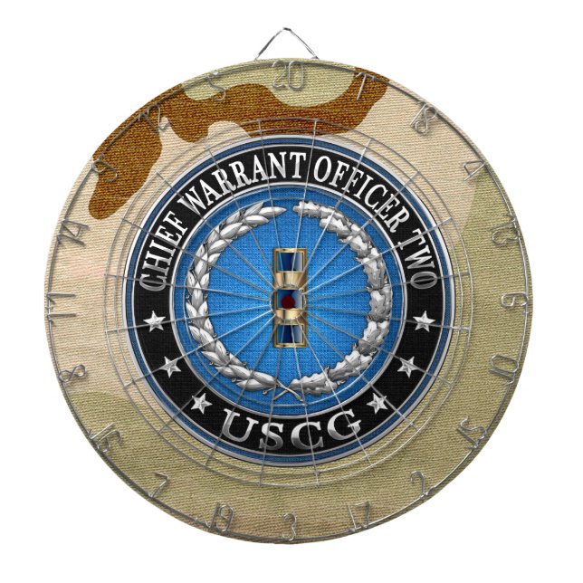 [200] CG: Chief Warrant Officer 2 (CWO2) Darttavla (Framsidan)
