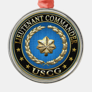 [200] CG: Lieutenantcommander (LCDR) Julgransprydnad Metall