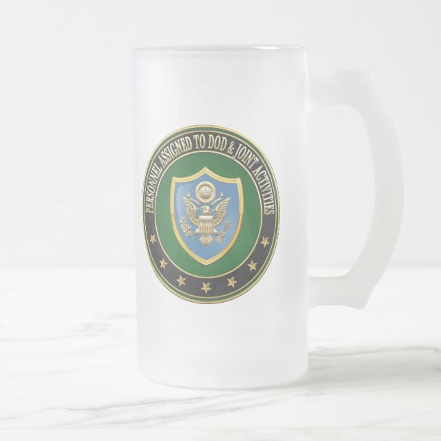 [200] DOD & Joint Activities CSIB Speciell Edition Frostat Ölglas (Höger)