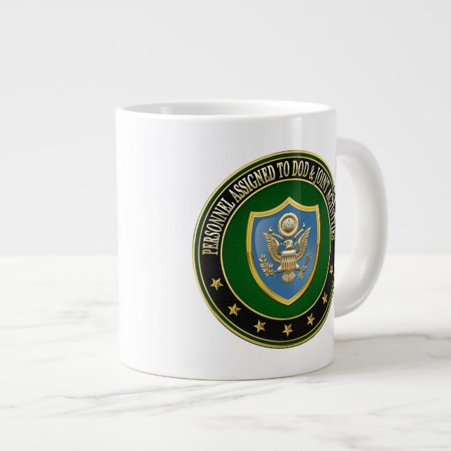 [200] DOD & Joint Activities CSIB Speciell Edition Jumbo Mugg (Framsida höger)