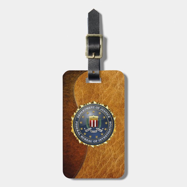 [200] FBI Speciell Edition Bagagebricka (Vertikal Framsida)