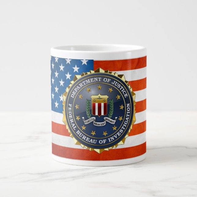 [200] FBI Speciell Edition Jumbo Mugg (Framsidan)
