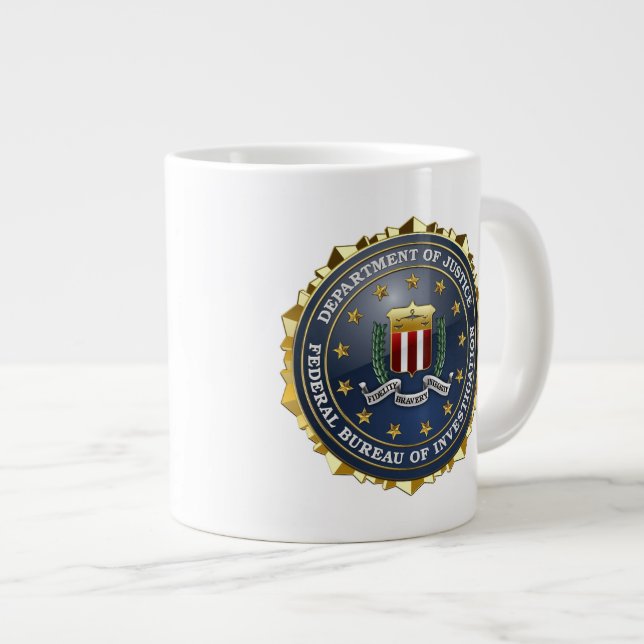 [200] FBI Speciell Edition Jumbo Mugg (Framsida höger)