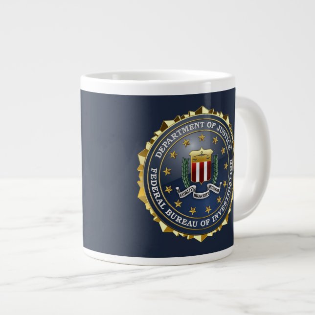 [200] FBI Speciell Edition Jumbo Mugg (Framsida höger)