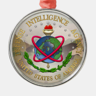 [200] Försvarintelligensbyrå: Diameter-sakkunnig Julgransprydnad Metall