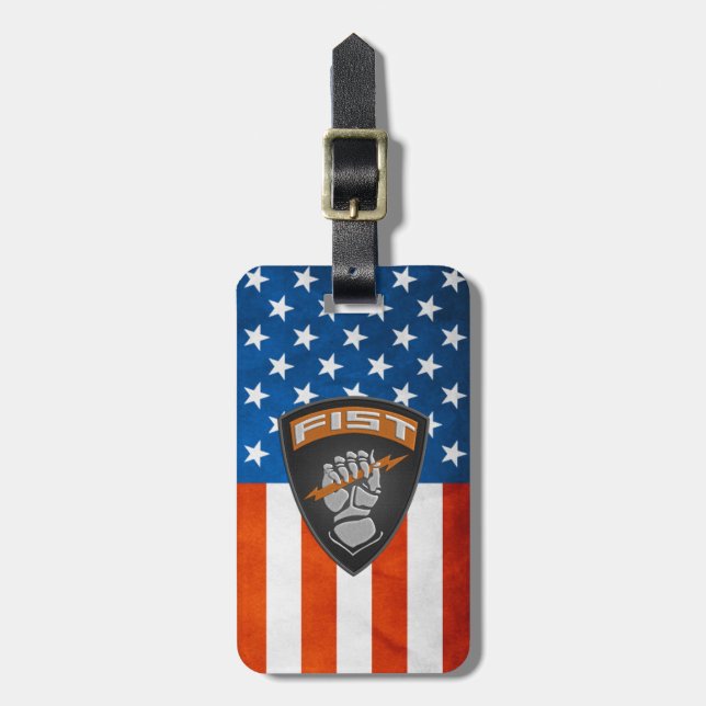 [200] Framåtriktad observatör (FIST) [korrigering] Bagagebricka (Vertikal Framsida)