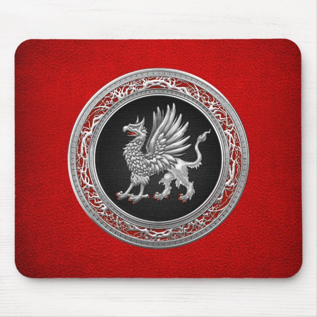[200] Helig Silver Griffin Musmatta (Framsidan)