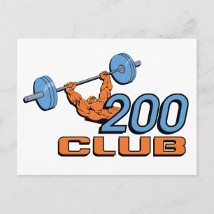 200 Klubb Vykort