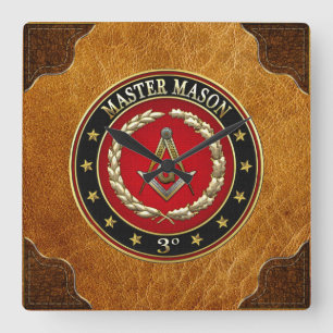 [200] Ledar- Mason, 3rd grad [den speciella Fyrkantig Klocka