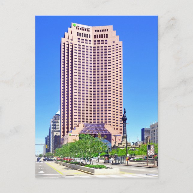 200 Public Square, Cleveland, Ohio, USA Vykort (Framsida)