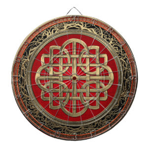 [200] Sakral Celtic guld- fnurrakor Darttavla