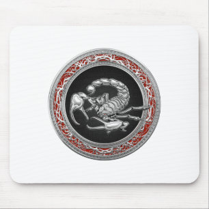 [200] Skorpion on Black i Silver Musmatta
