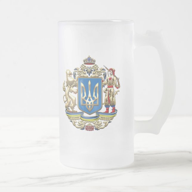 [200] Ukraina: Underbarare Jacka av Arm Frostat Ölglas (Höger)