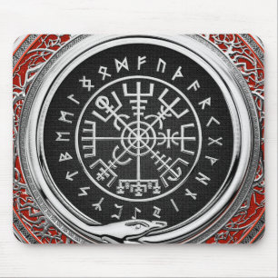 [200] Vegvisir - Viking Silver Magic Runic Compass Musmatta
