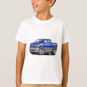 2010-12 ramma den dubbelBlått-Grå färg lastbile T Shirt