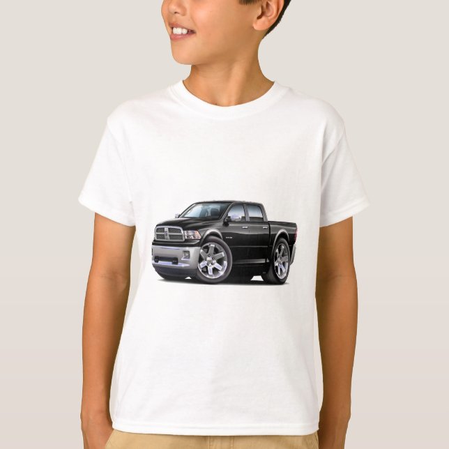 2010-12 ramma den dubbelsvart lastbilen t-shirt (Framsida)