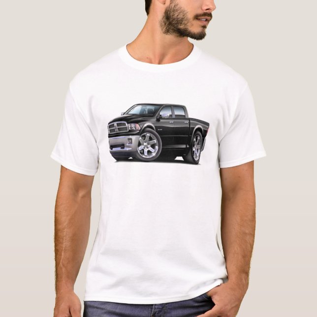 2010-12 ramma den dubbelsvart lastbilen tee shirt (Framsida)