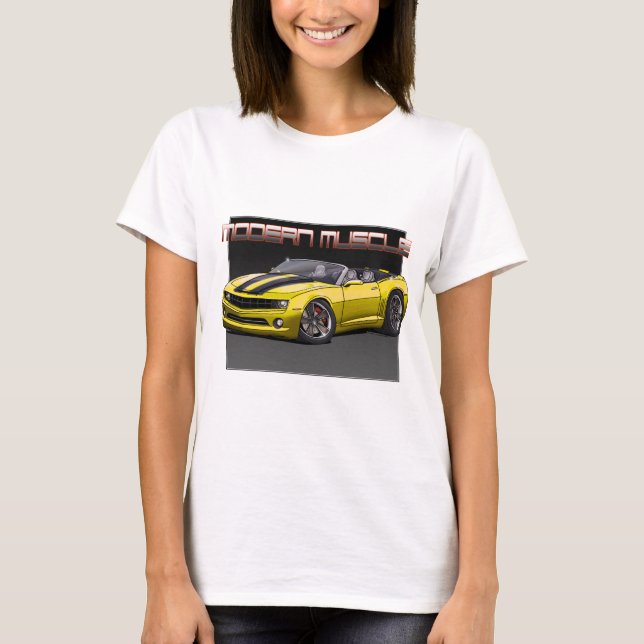 2010-13 Camaro Convt YB T-shirt (Framsida)