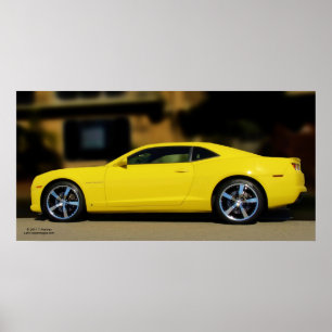 2010 AFFISCH FÖR CHEVY CAMARO