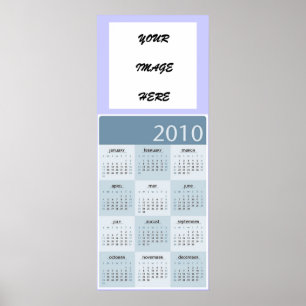 2010 ANPASSADET POSTER KALENDER