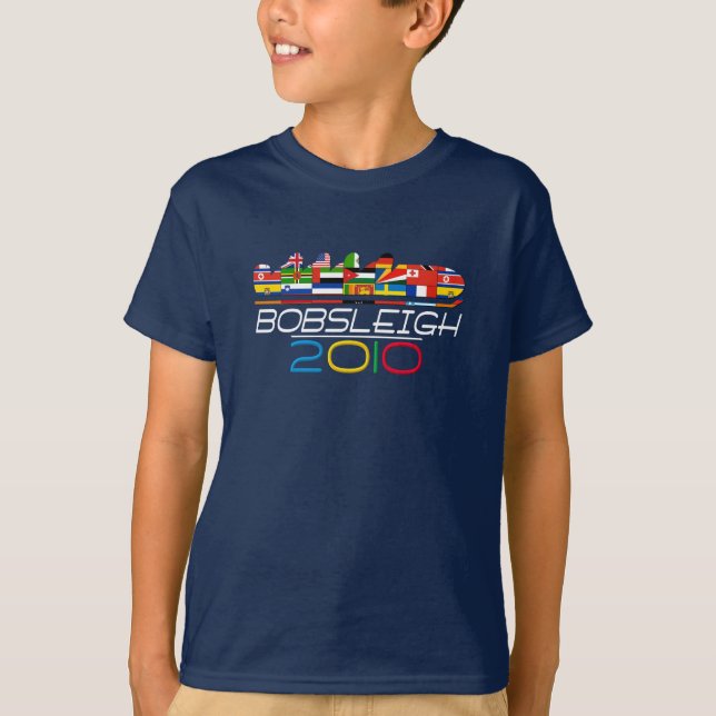 2010: Bobsleigh T-shirt (Framsida)