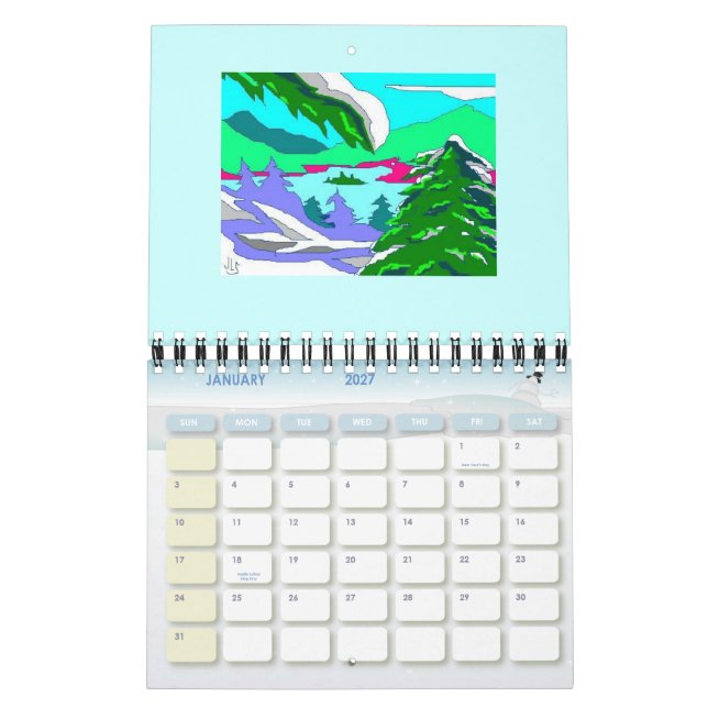 2010 - Bort! Kalender (Jan 2027)