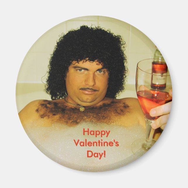 2010 Calander 2 Febuary, Glad Alla hjärtans dag! Magnet (Framsidan)