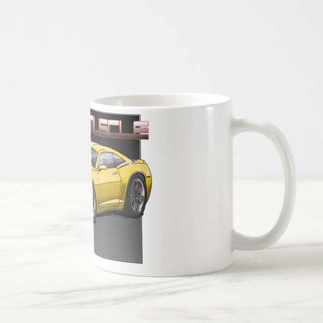 2010_Camaro_Yellow Kaffemugg (Höger)
