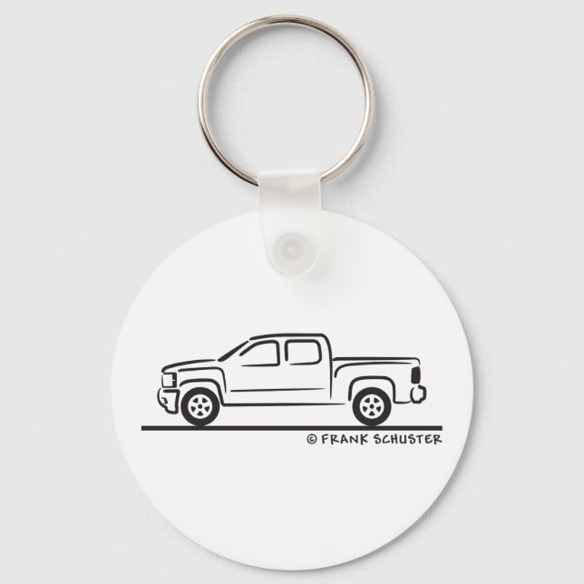 2010 Chevrolet Silverado Nyckelring (Framsida)