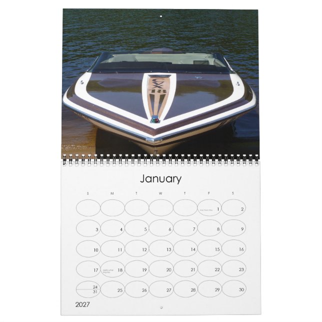 2010 Classic Glastron Calendar Kalender (Jan 2027)