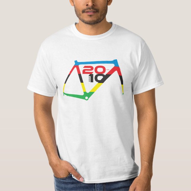 2010 cykla världar tee shirt (Framsida)
