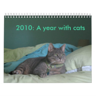 2010: Ett år med katter Kalender