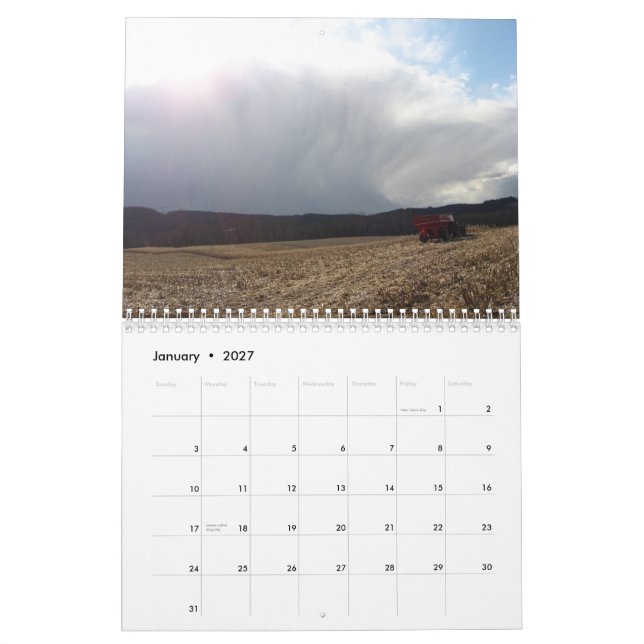 2010 fånga stormen! Kalender (Jan 2027)