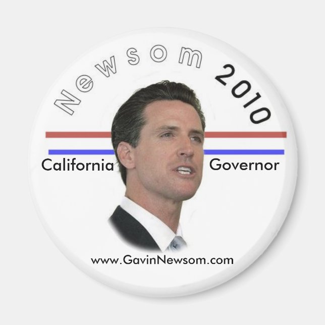 2010 Gavin Newsom Magnet (Framsidan)