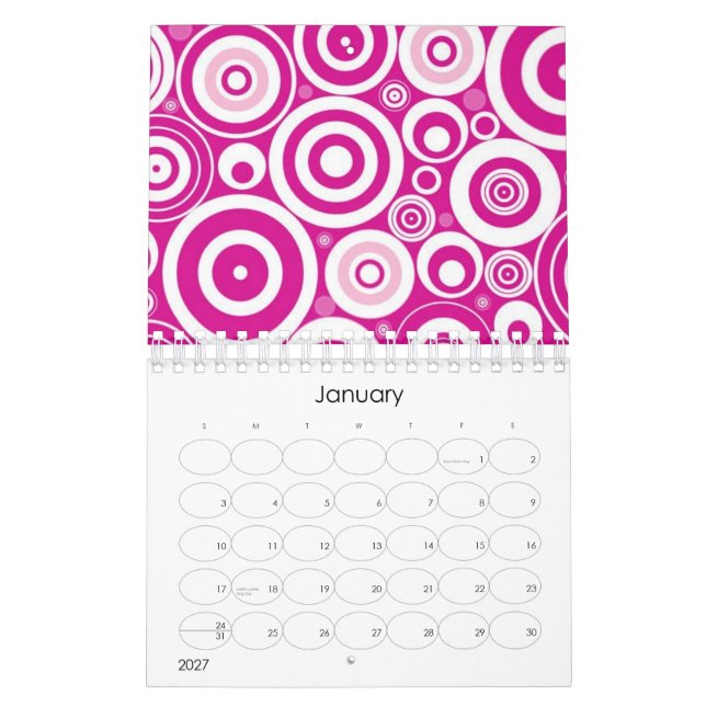 2010-kalender ~ 1 960-tal Grooviest Retrospektiv Kalender (Jan 2027)