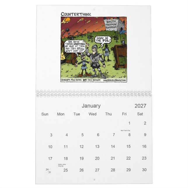 2010 kontra tänkakalendern kalender (Jan 2027)