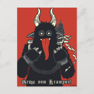 2010 Krampus Vykort