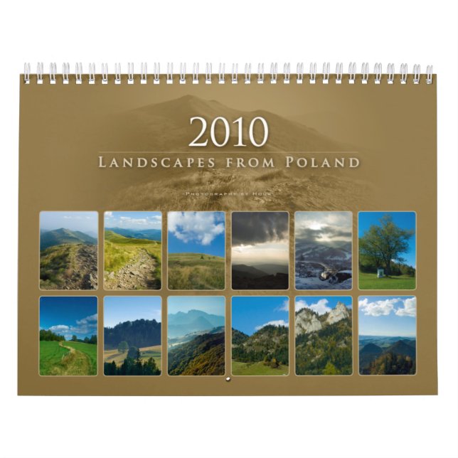 2010 landskap från Polen - kalender (Omslag)