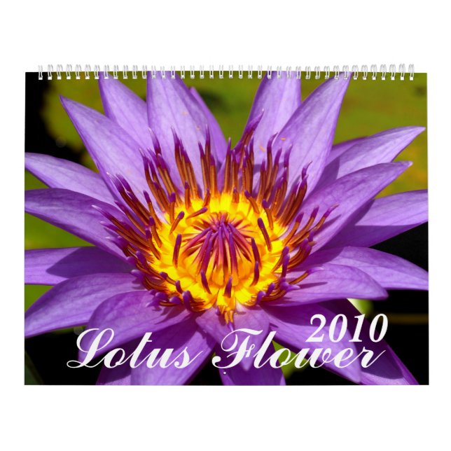 2010 lotusblommablomma kalender (Omslag)